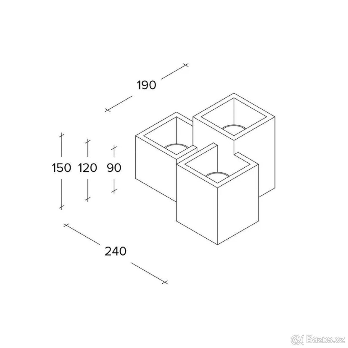 Prodám dvě stropní svítidla včetně žárovek - 3