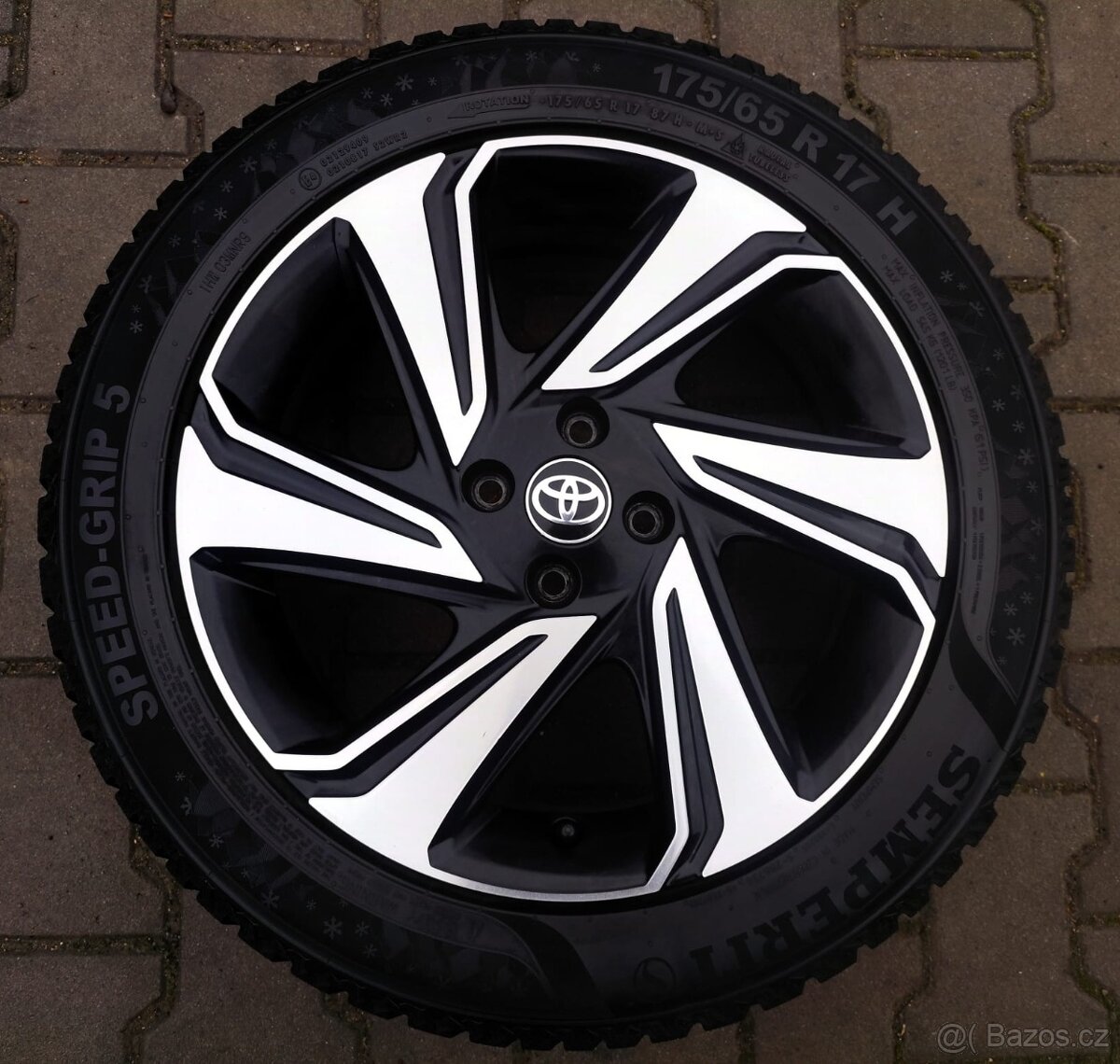 Disky originální Toyota Aygo 4x100 R17 Nová sada - 3