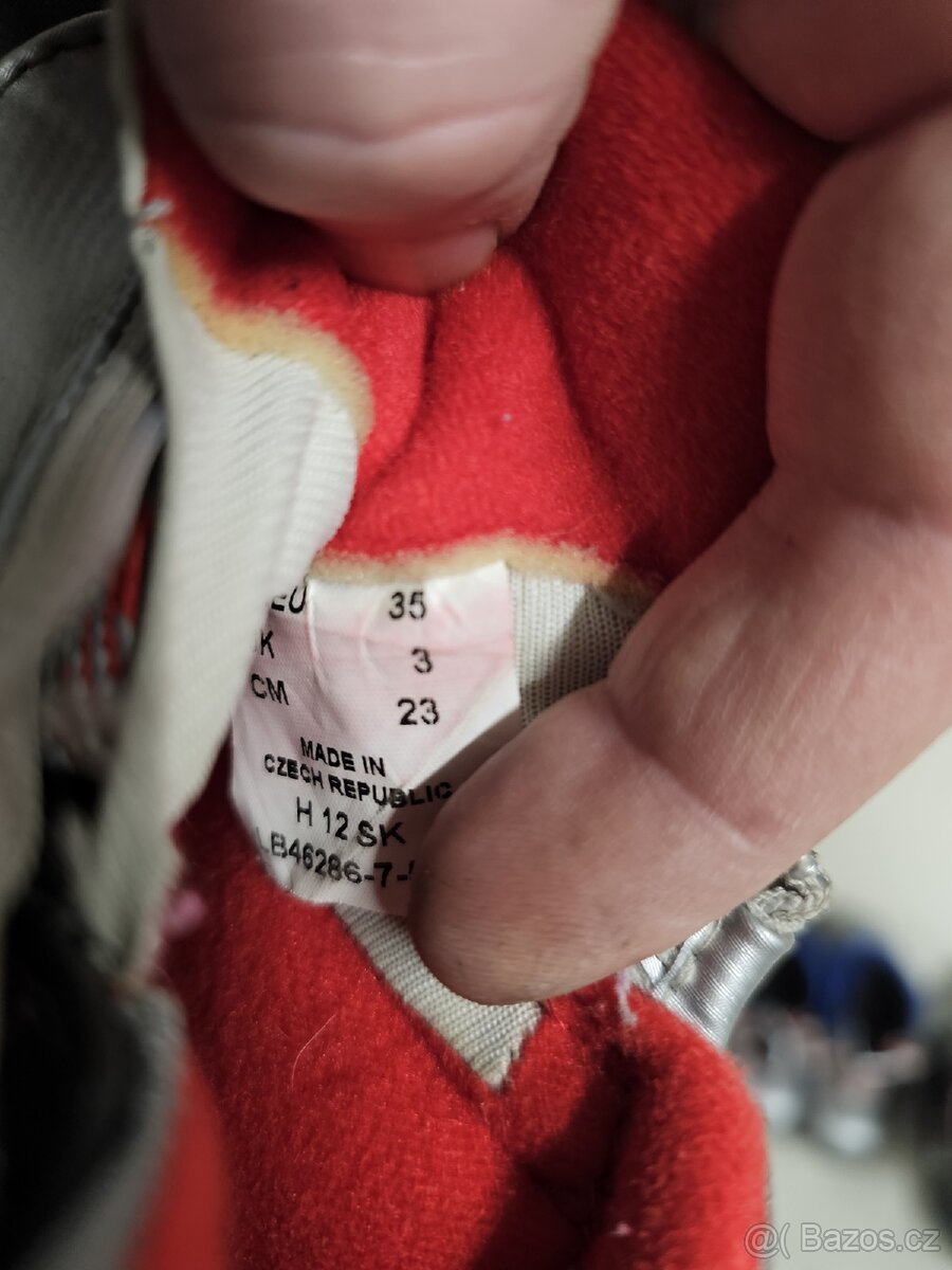 Prodám dětské boty na běžky Botas velikost 35 - 3