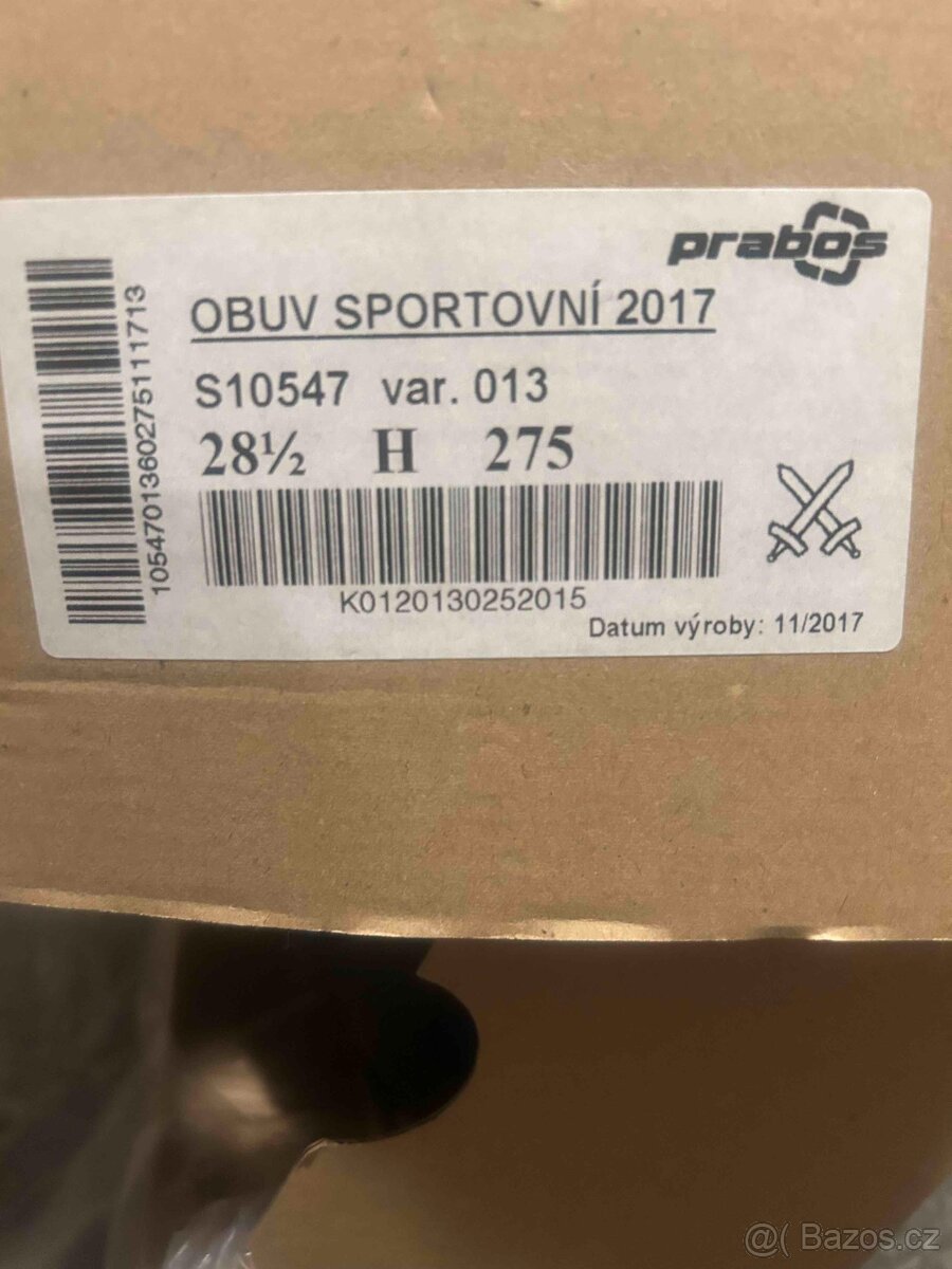 NOVÉ vojenské sportovní boty - vel. 275 - 3