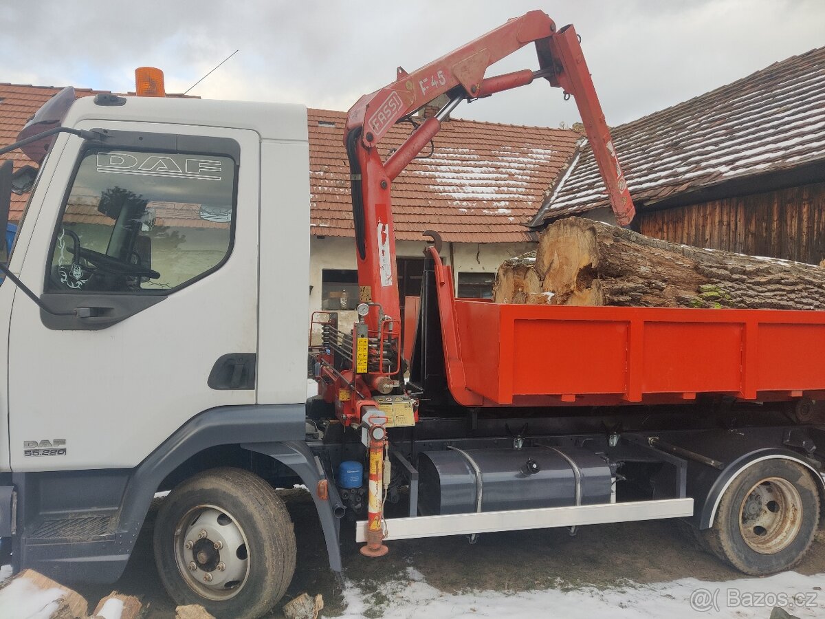 Daf LF 45.150 nosič kontejnerů s HR - 3