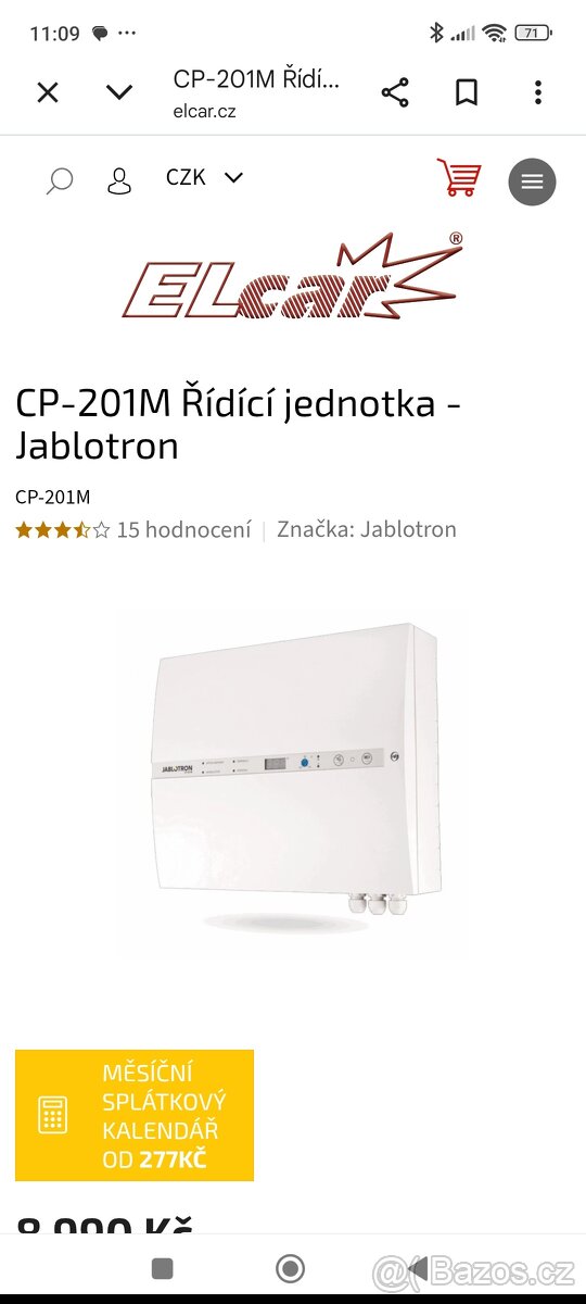 Jablotron cp 201m - 3