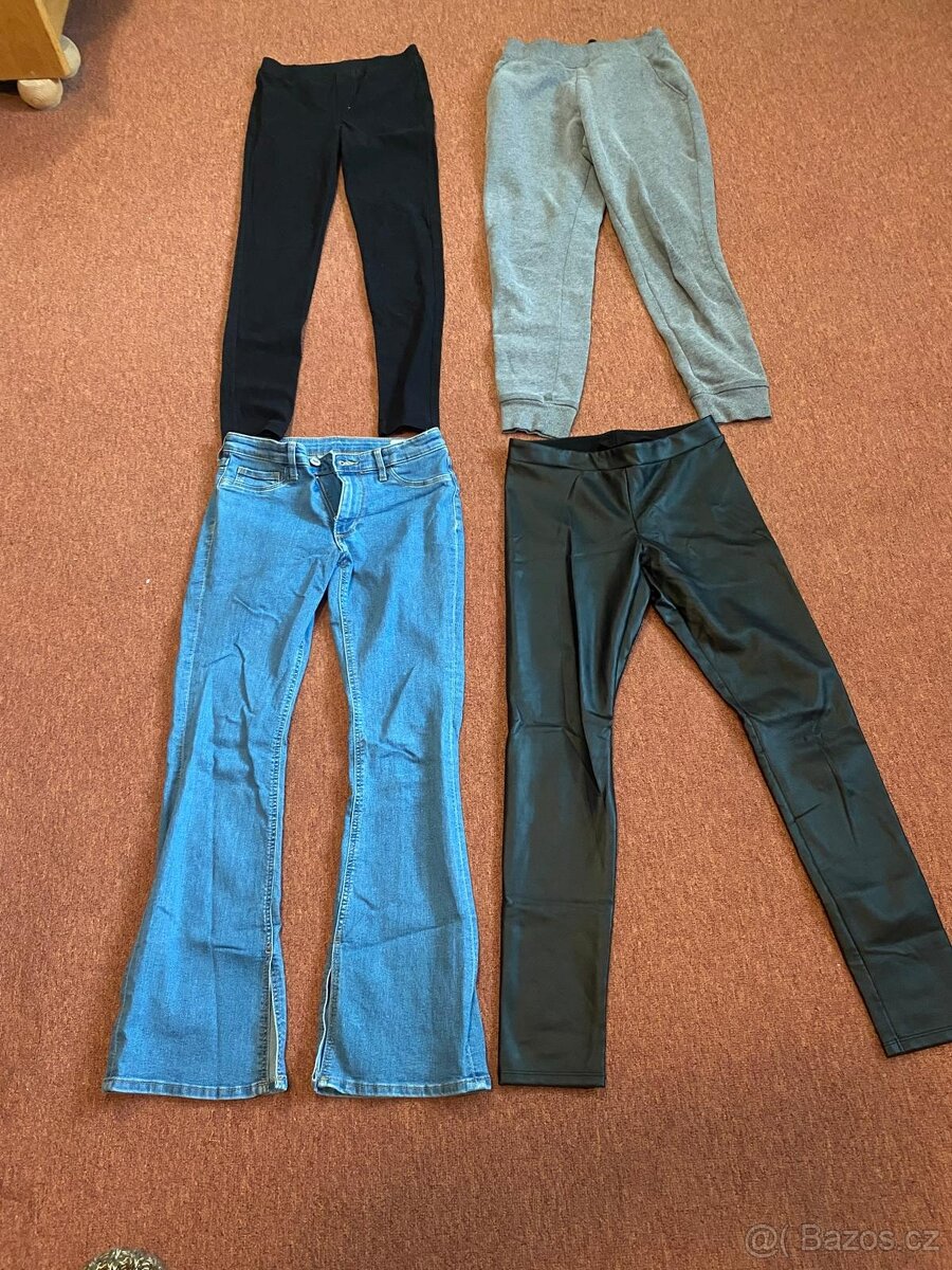 Dětské dlouhé kalhoty vel. 152 - 3