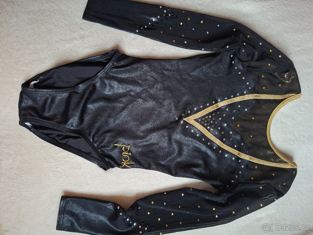 Gymnastický dres PINK vel CLA - 3