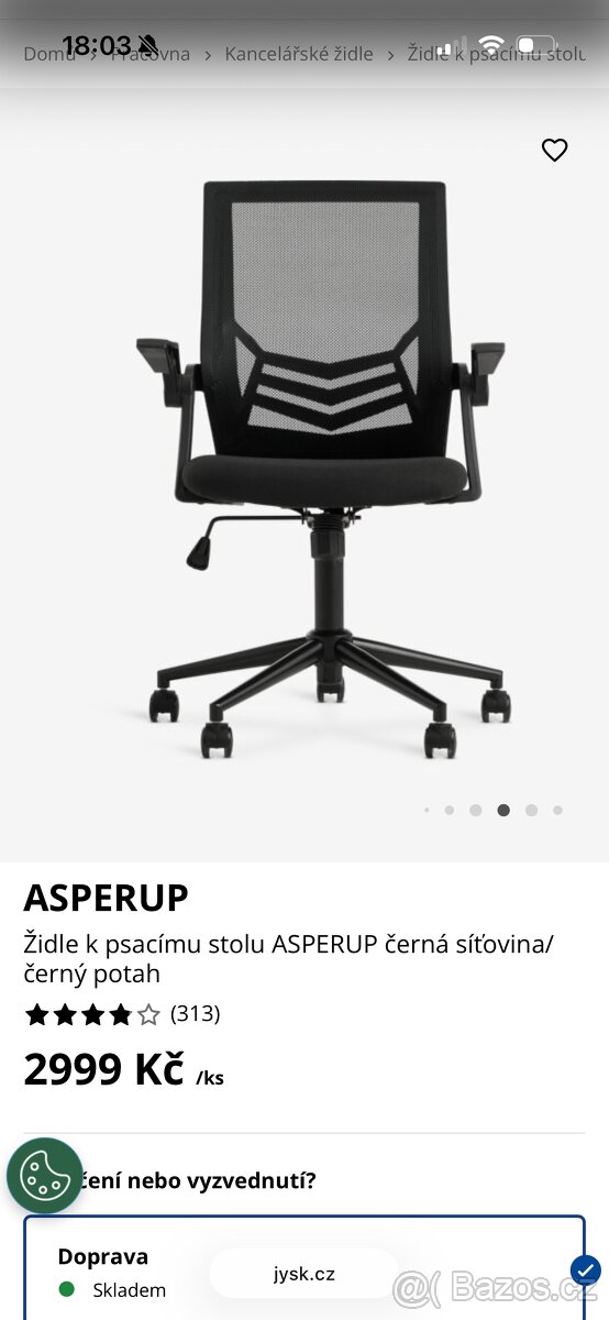 Kancelářská židle | ASPERUP (Jysk) - 3