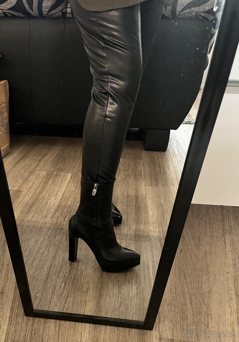 Kotníkové vysoké boty Zara - 3