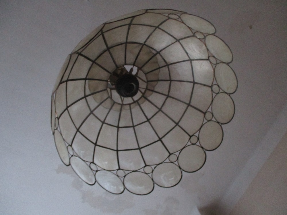 lustr, světlo, stínidlo, vitrážový, styl Tiffany - 3