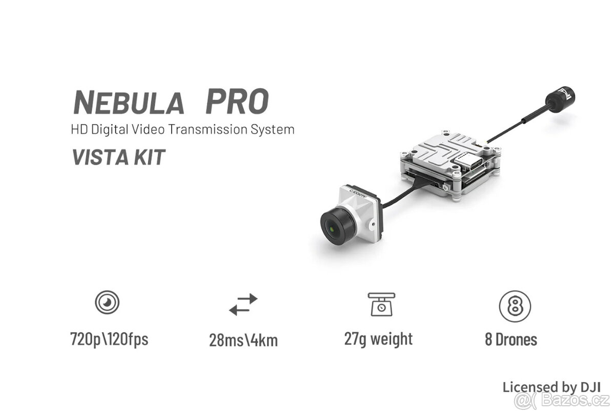 Nová letová jednotka Caddx Nebula Pro Vista Kit Dopr.ZDARMA - 3