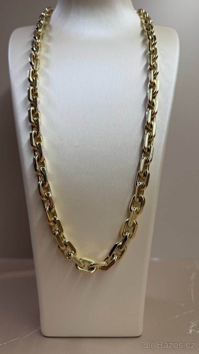 zlatý řetízek anker pilka 14k 585/1000 216 - 3