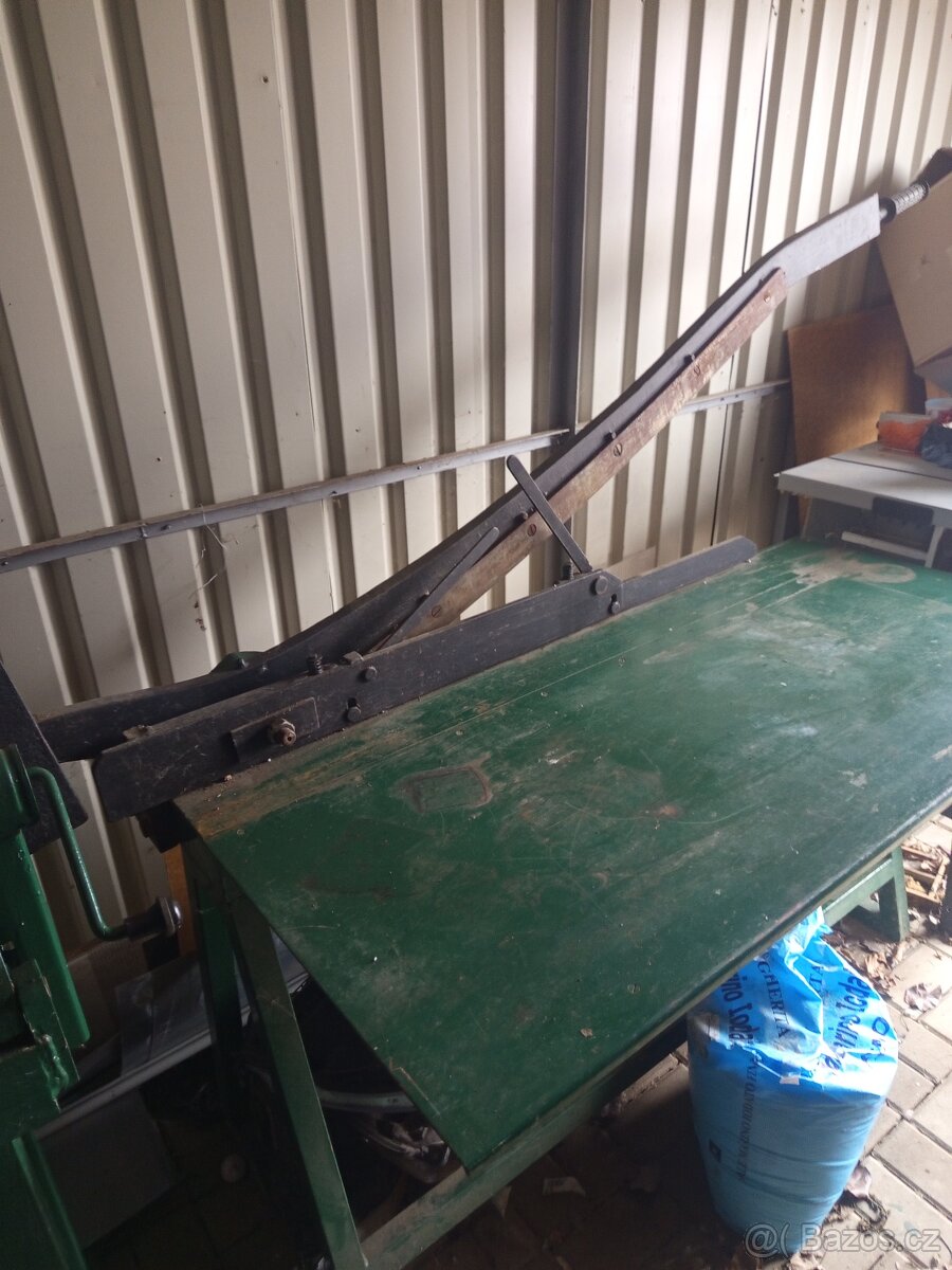 Tabulové nůžky na plech , ohýbačka plechu - 3