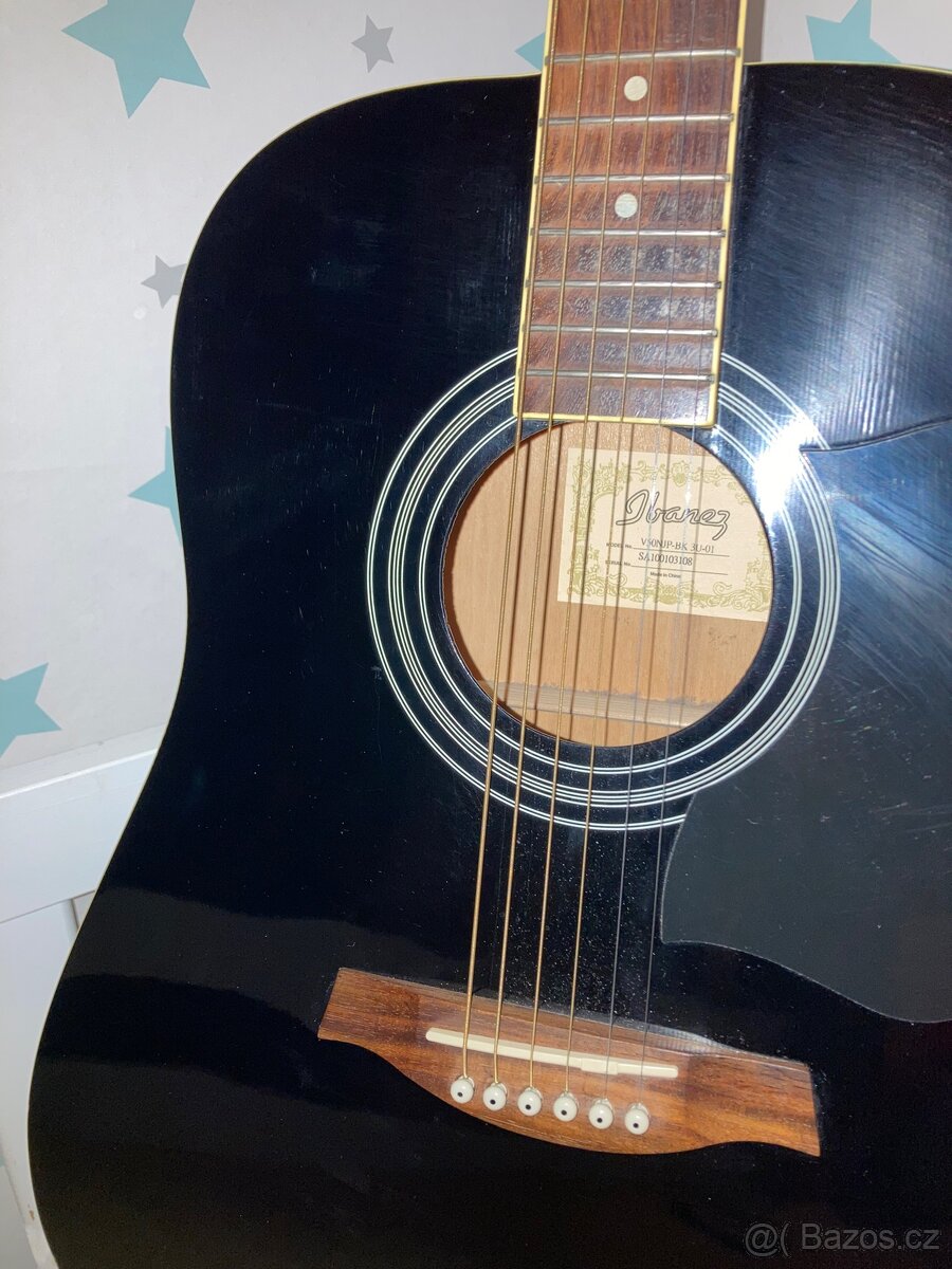 Akustická kytara Ibanez s příslušenstvím - 3