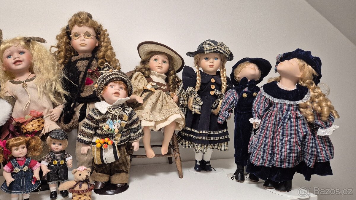 Sada sběratelských panenek - 3