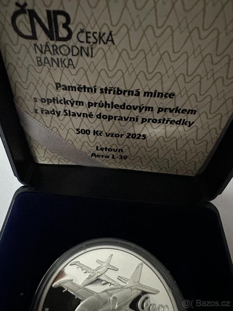 500 KČ CVIČNÝ LETOUN AERO L-39 ALBATROS (PROOF) - 3