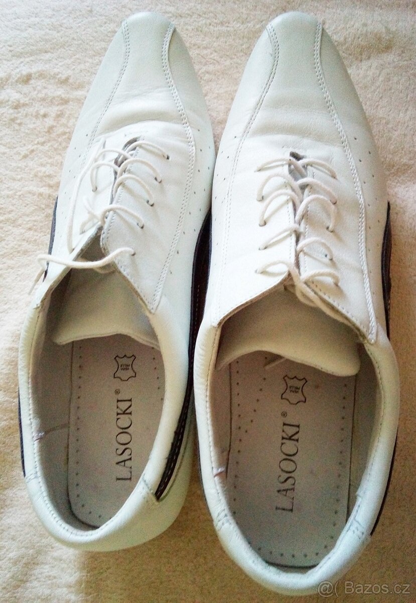Celokožené boty značky Lasocki č. 41 - 3