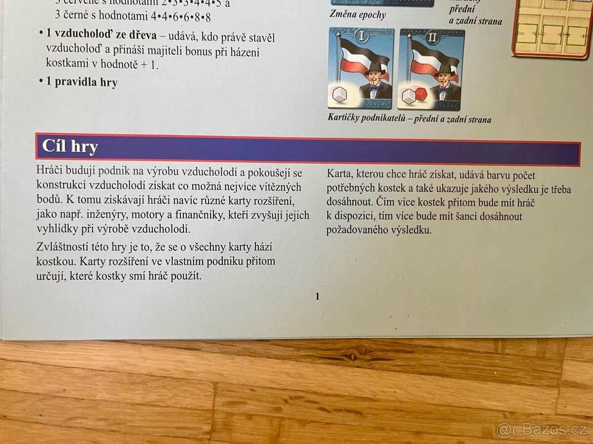 Desková hra “Vzducholodě” - 3