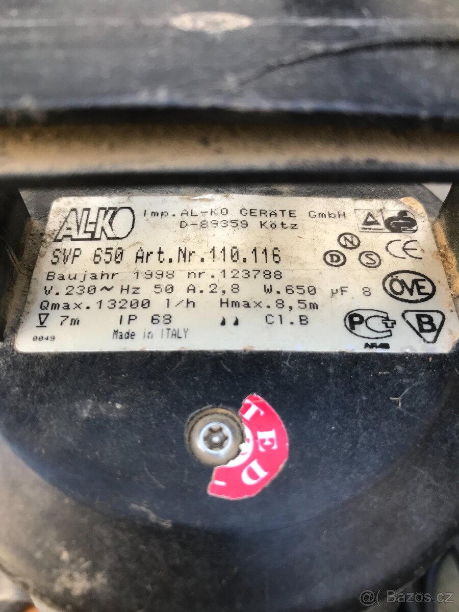 Ponorné čerpadlo AL-KO SVP 650 - 3