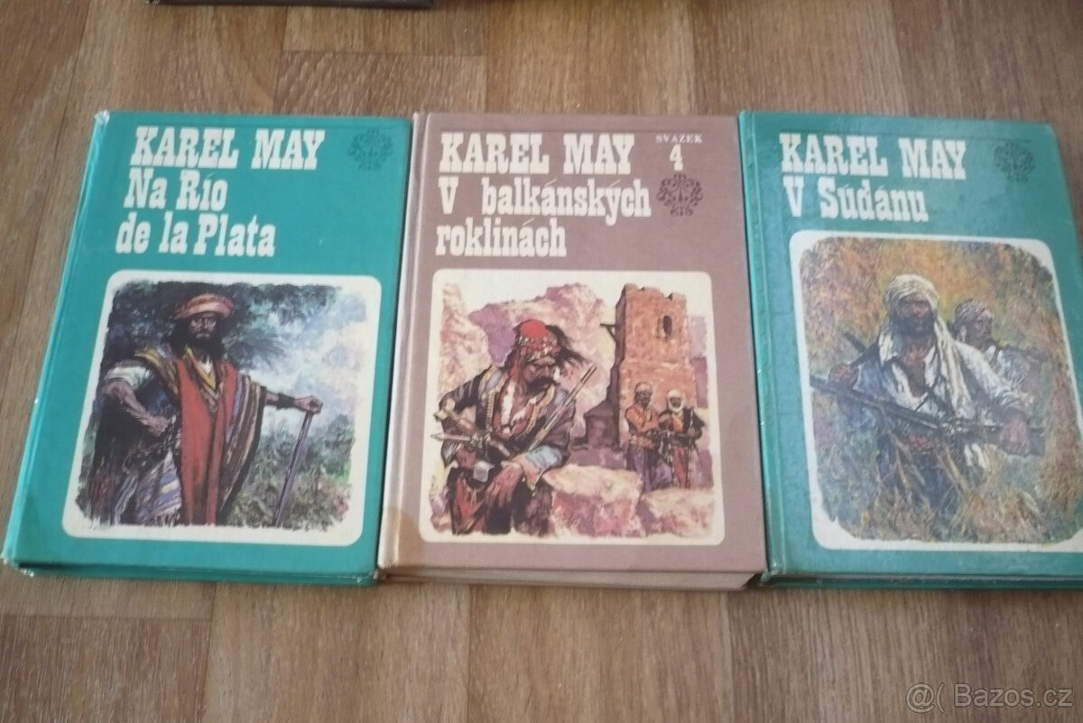 Knihy Karel May - 3