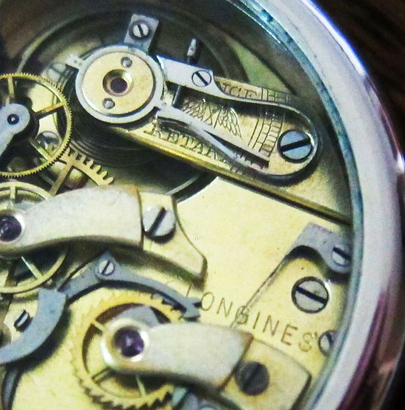 LONGINES 1900 CHRONOGRAF luxusní švýcarské náramkové hodinky - 3