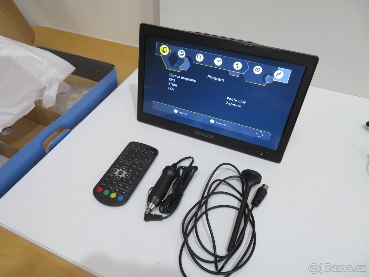 Přenosná televize 10" Sencor SPV 7012T (DVBT2) - 3