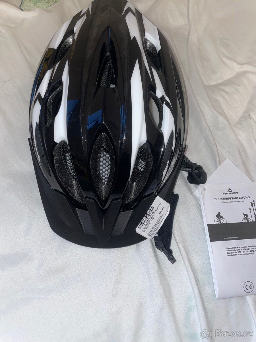 Dětská černobílá přilba - 3