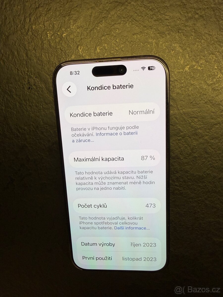IPhone 15Pro modrý 128GB - 3