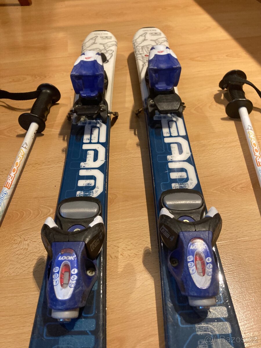 Dětské lyže Dynastar 100 + hůlky - 3