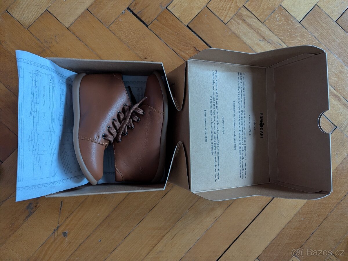 Kožené polobotky Pom D'api - 3