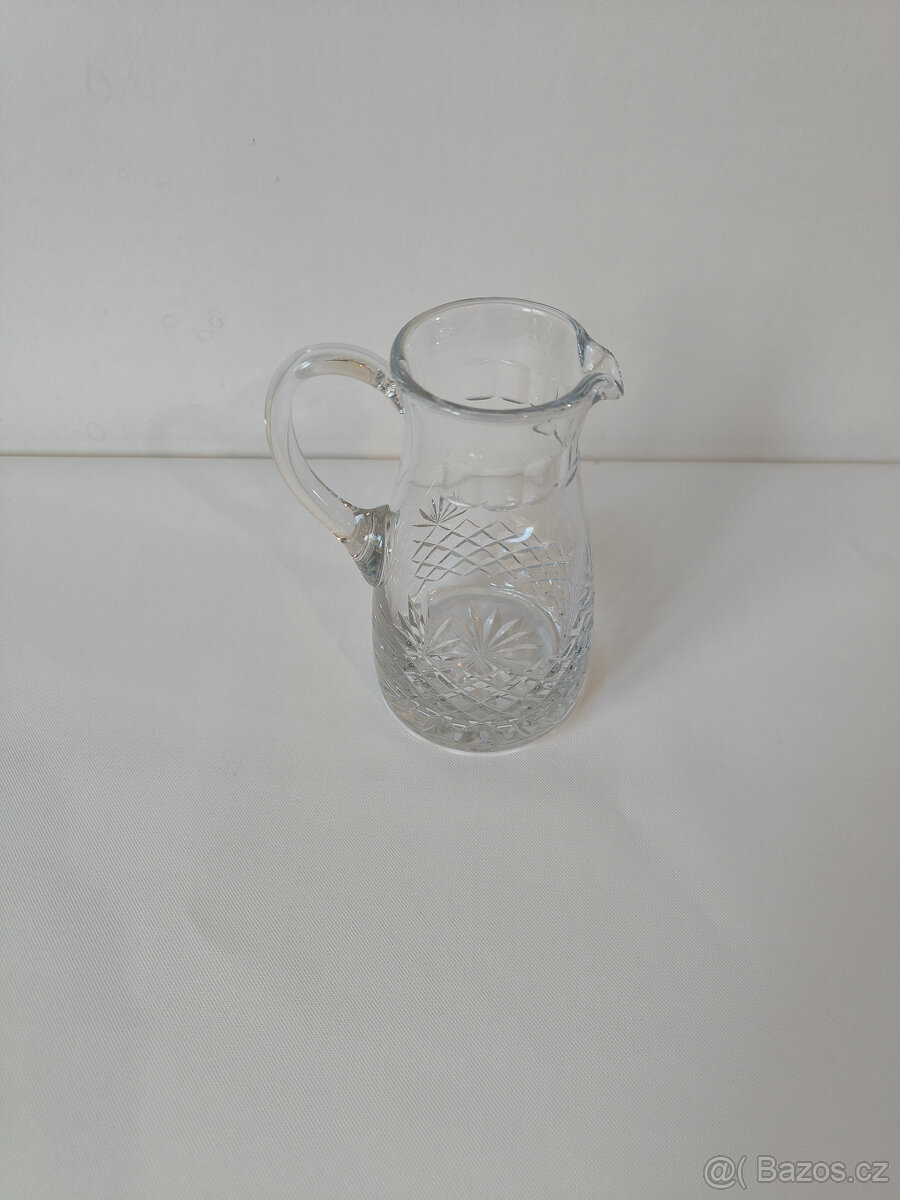 Džbán průhledný brušený - 3