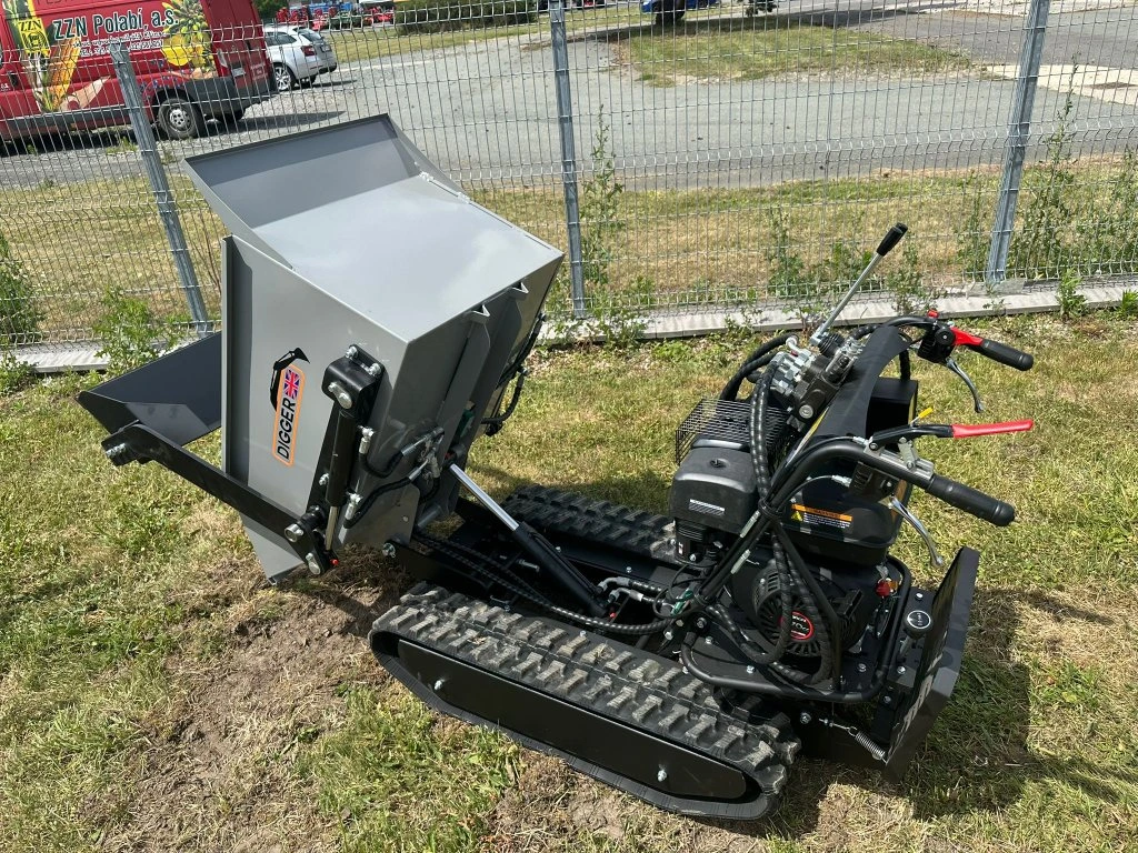 dumper, stavební kolečko, pásový dumper, přepravník - 3