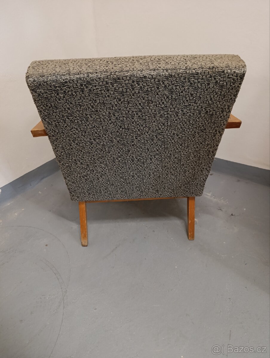 Retro kreslo Mier Topolčany - 3