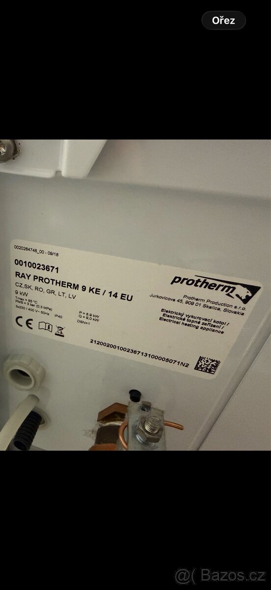 Elektrokotel 9kw - 3