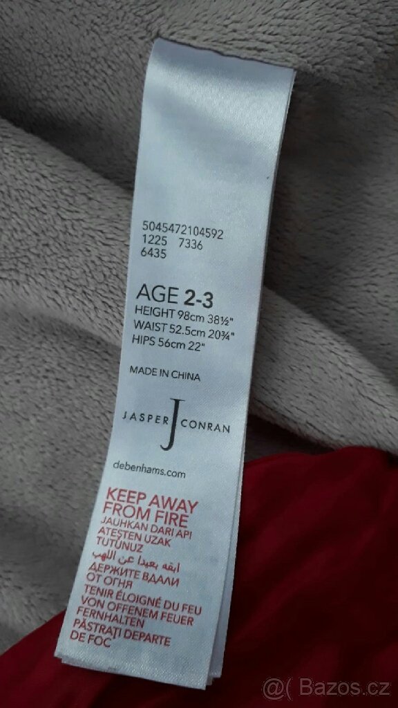 Zimni bunda Jasper Conran vel. 92-98 - 3