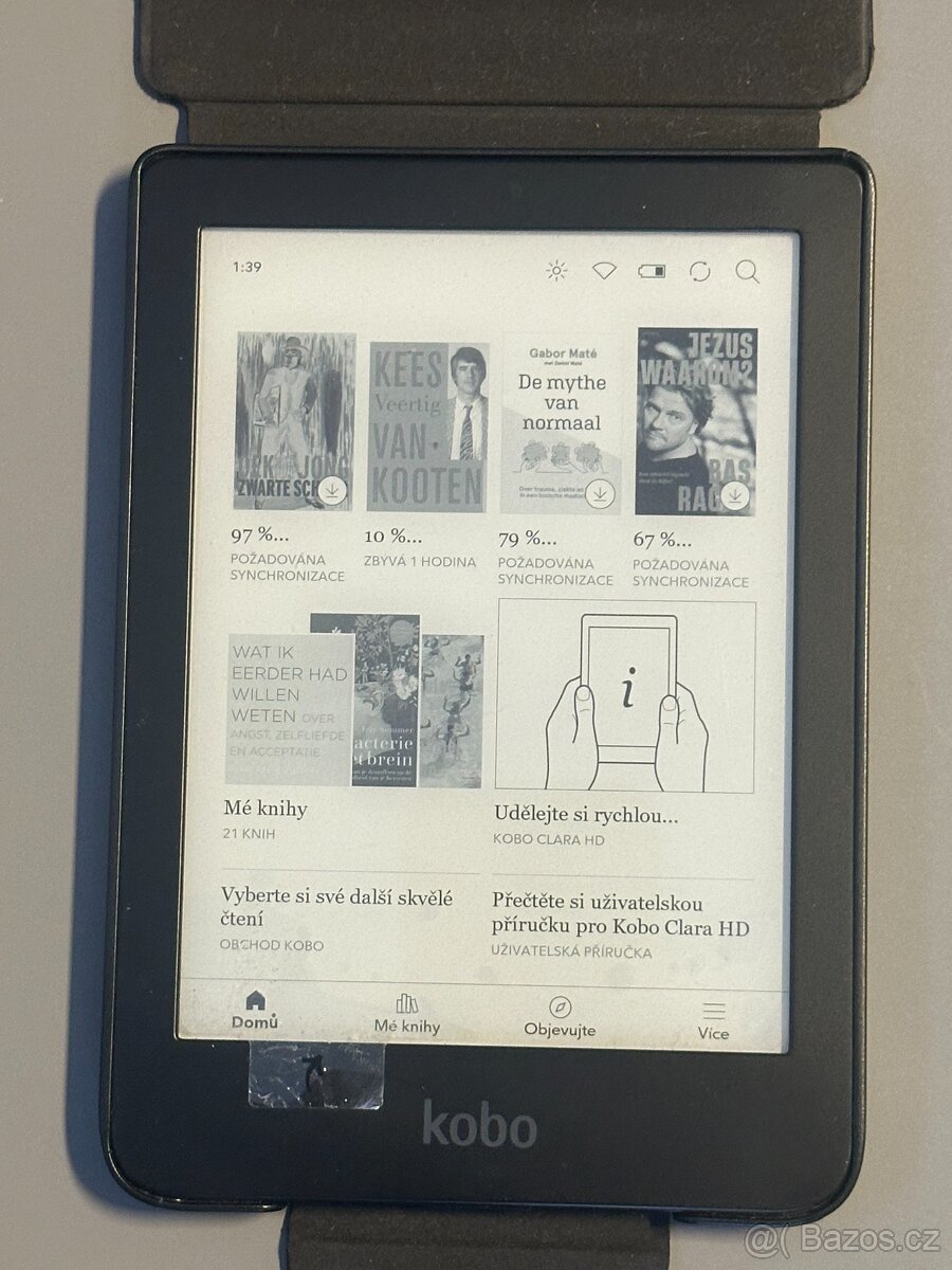 Čtečka knih KOBO CLARA HD 8GB N249 + obal - 3