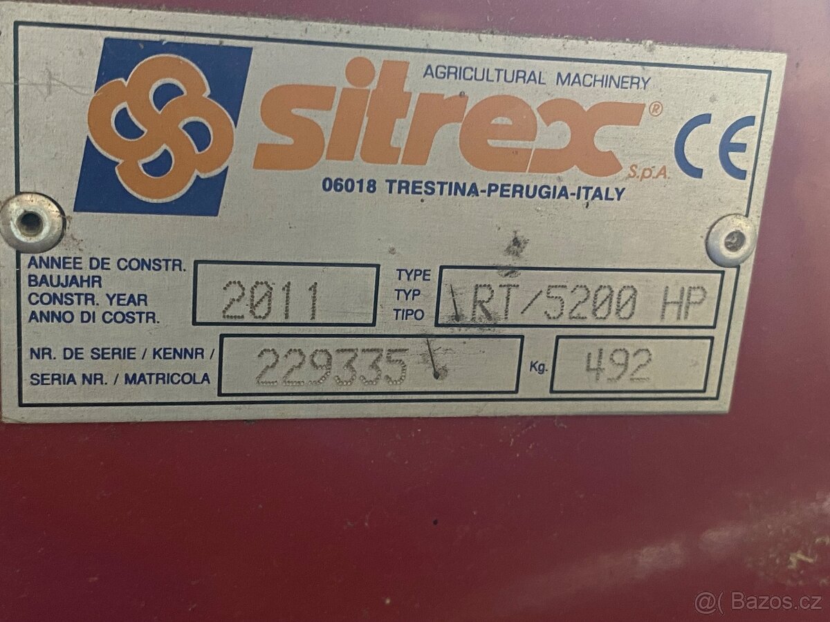 obraceč píce sitrex RT/520 - 3