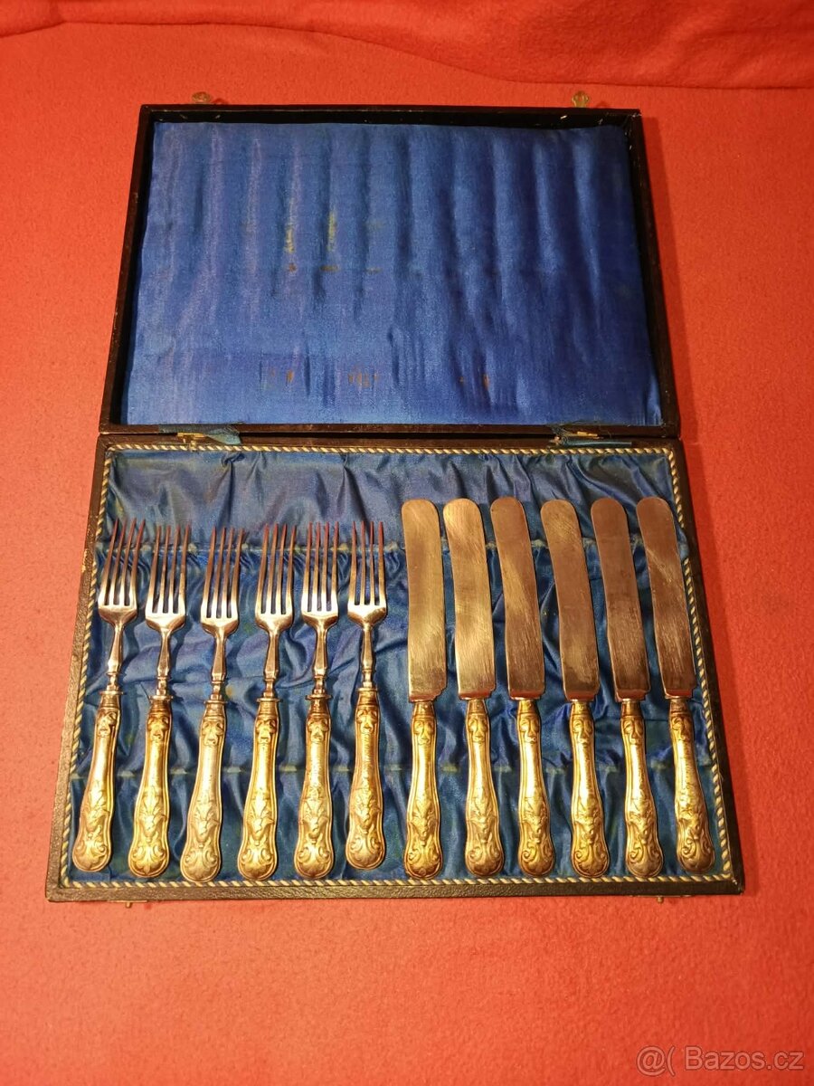 Stříbrné příbory - cena za komplet - 3