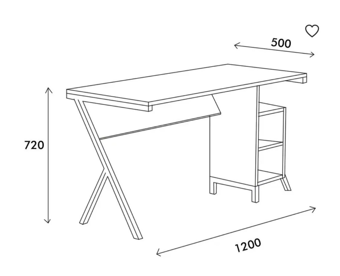 Psací/PC stolek - 3
