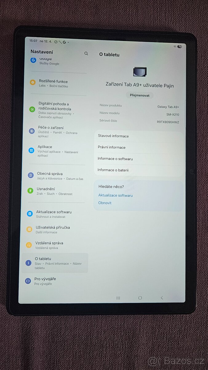 Tablet Samsung Galaxy Tab A9+ (11") - 3