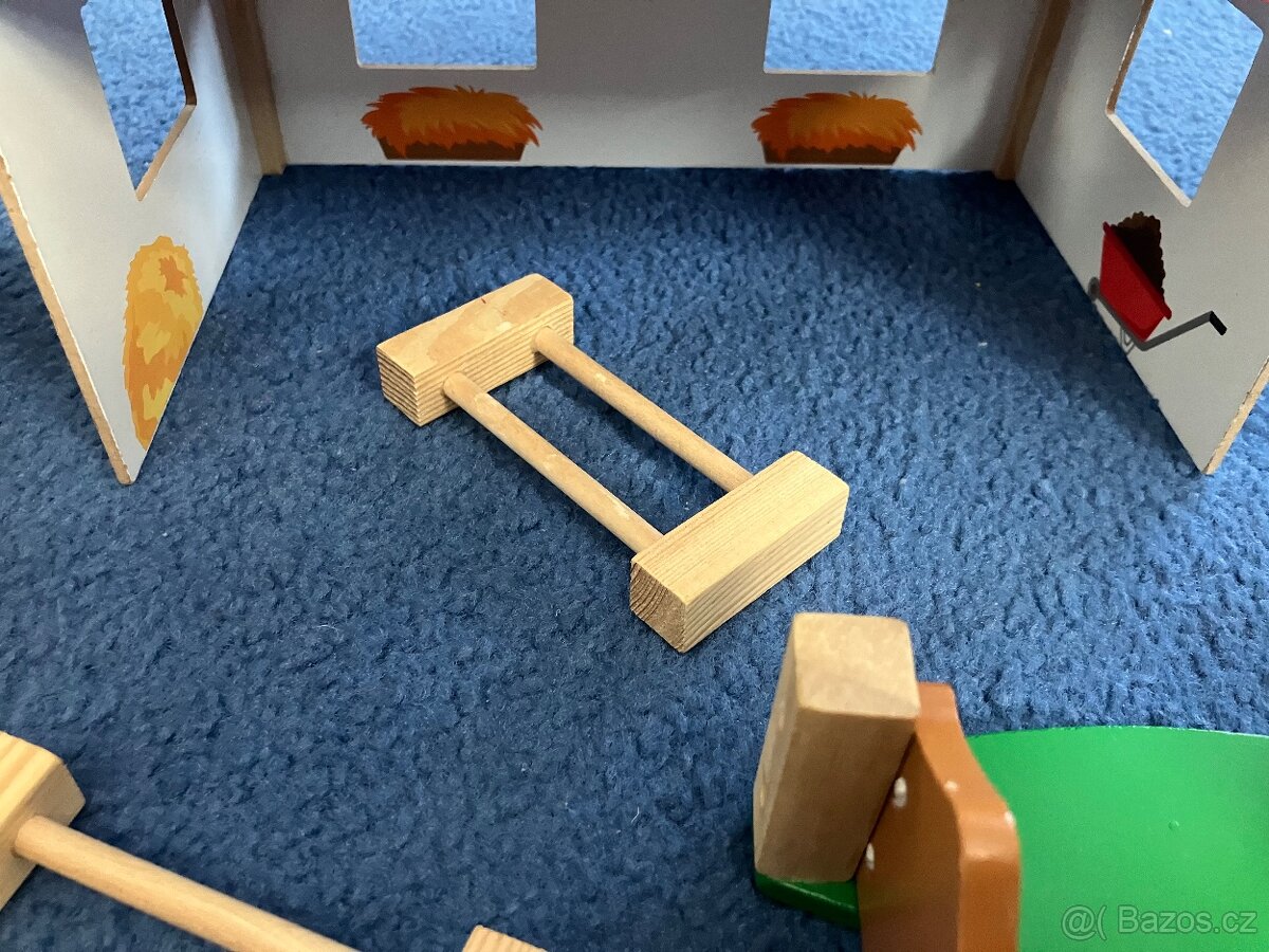 Dřevěný statek a zvířatka - 3