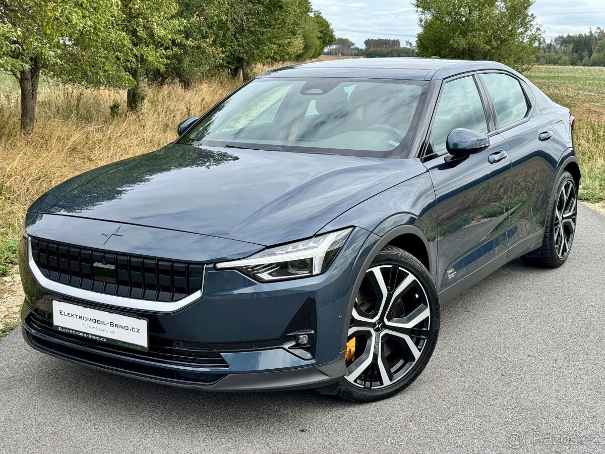 Polestar 2, 78kWh,SoH 90%,Performance pack s DPH 519 000,- - 3