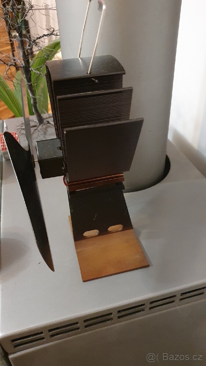 Krbový ventilátor, nový motůrek a peltierův článek - 3
