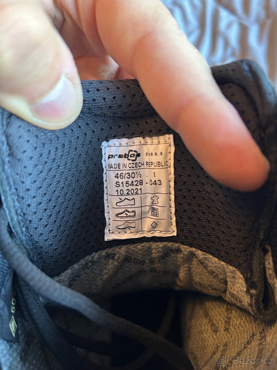 Boty Gore-Tex ECWCS Prabos Delta Black S15428 vel.46 - 3