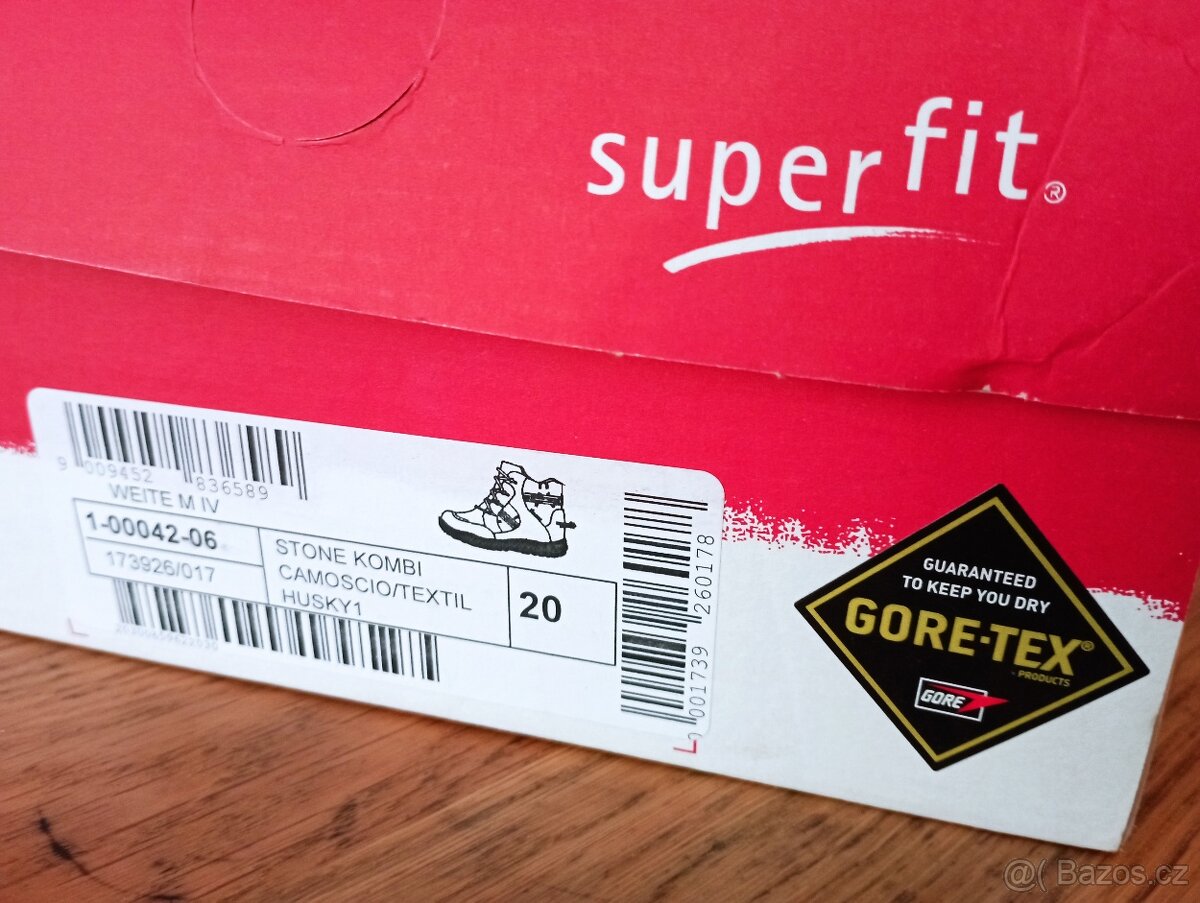 Zimní boty Superfit, GTX boty vel. 20 - 3