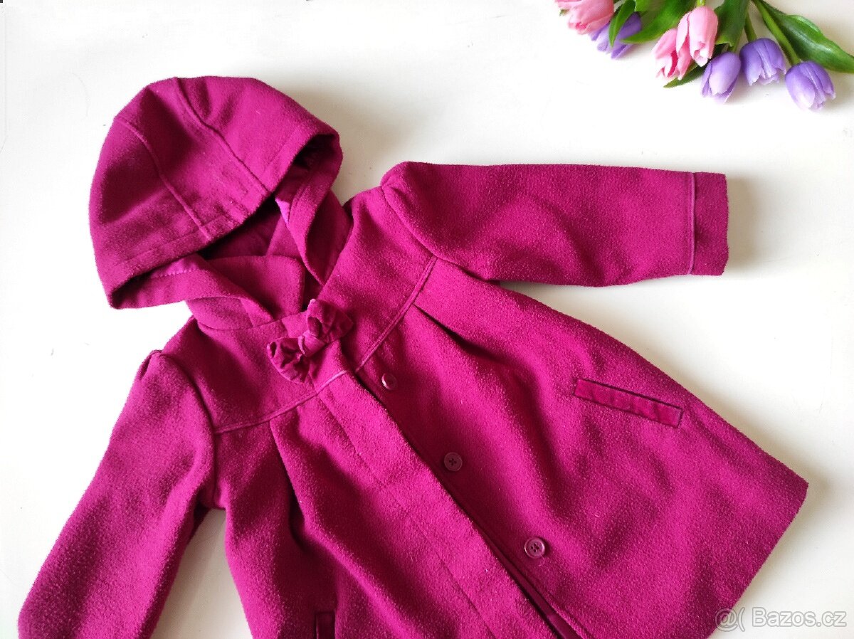 Krásný dívčí zimní kabátek 18 - 24 m - 3