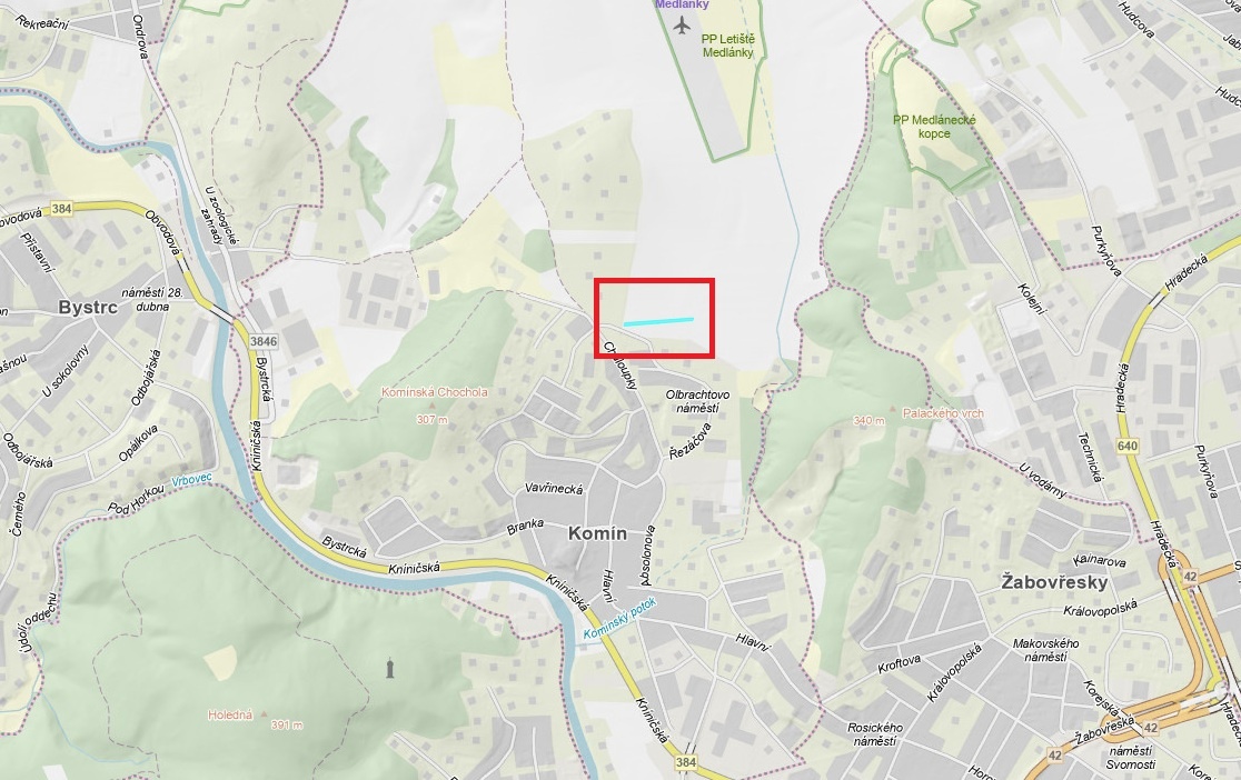 Atraktivní investiční pozemek v Brně – 2 616 m² – kú Komín - 3