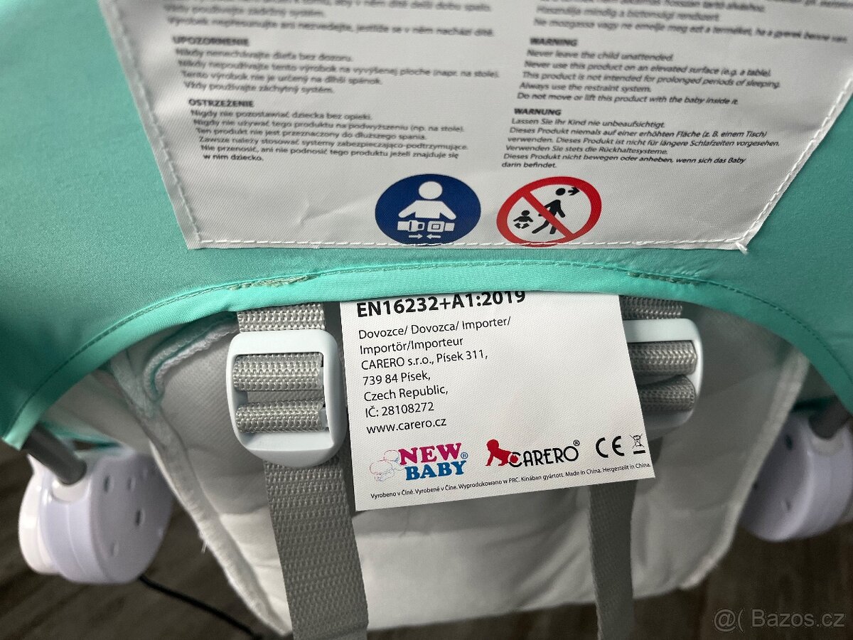 Houpačka pro miminko. Teddy, NewBaby - 3