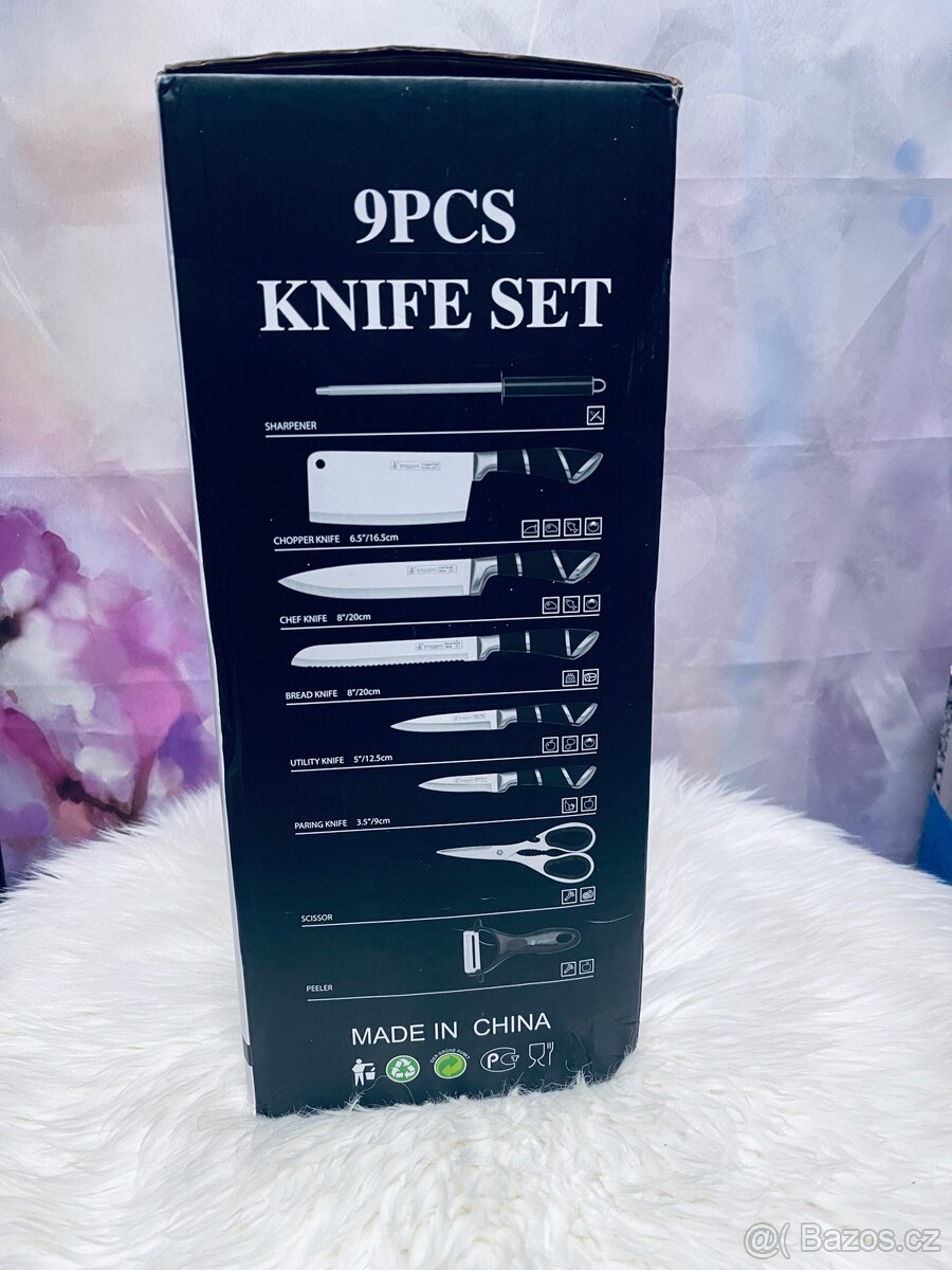 9 dílná sada nožů se stojanem - 3