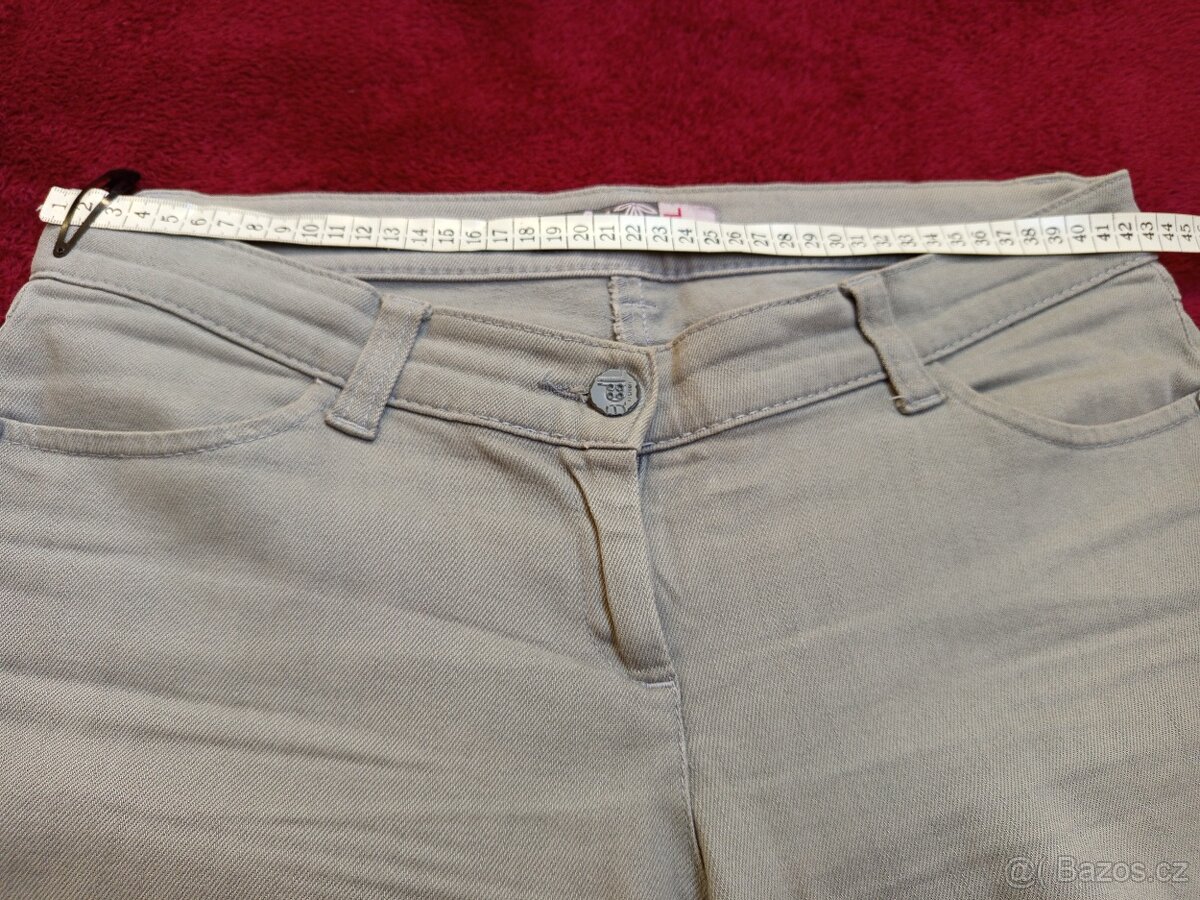 Rifle/kalhoty, šedé, vel. L - 3