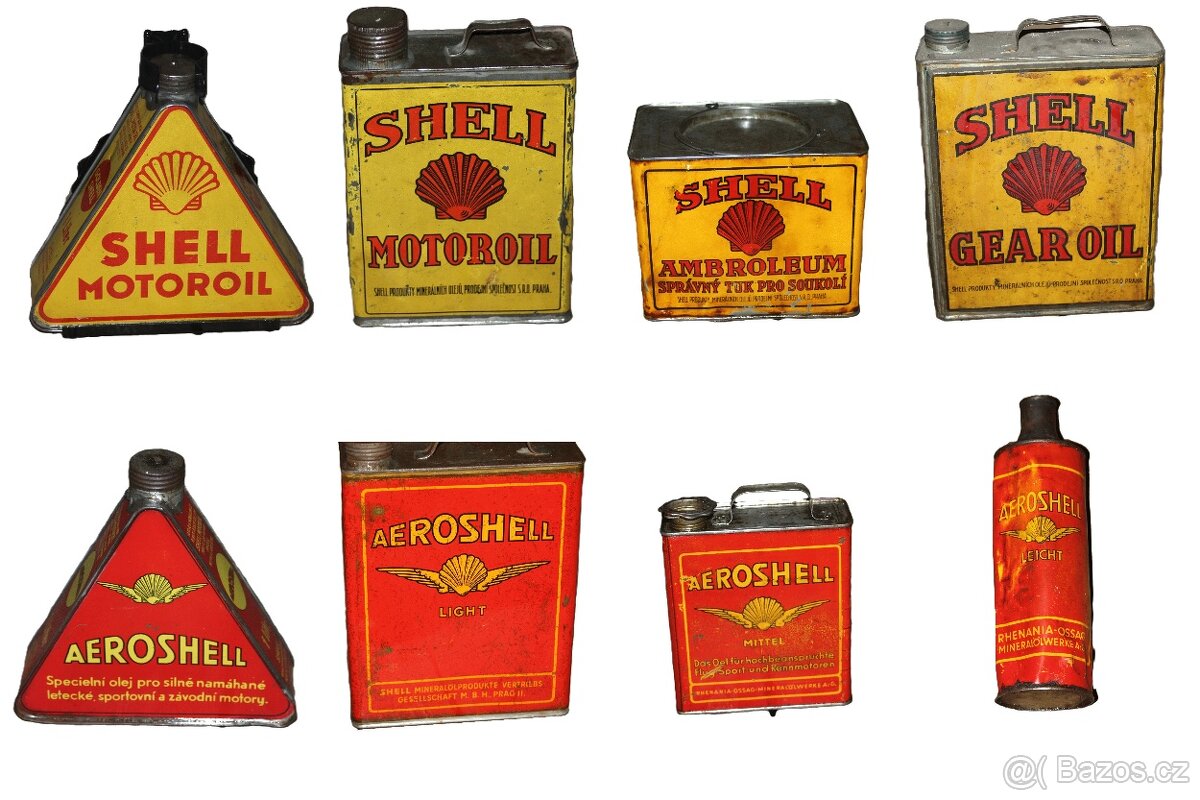 Cedule a Plechovky od oleje - Sháním - 3