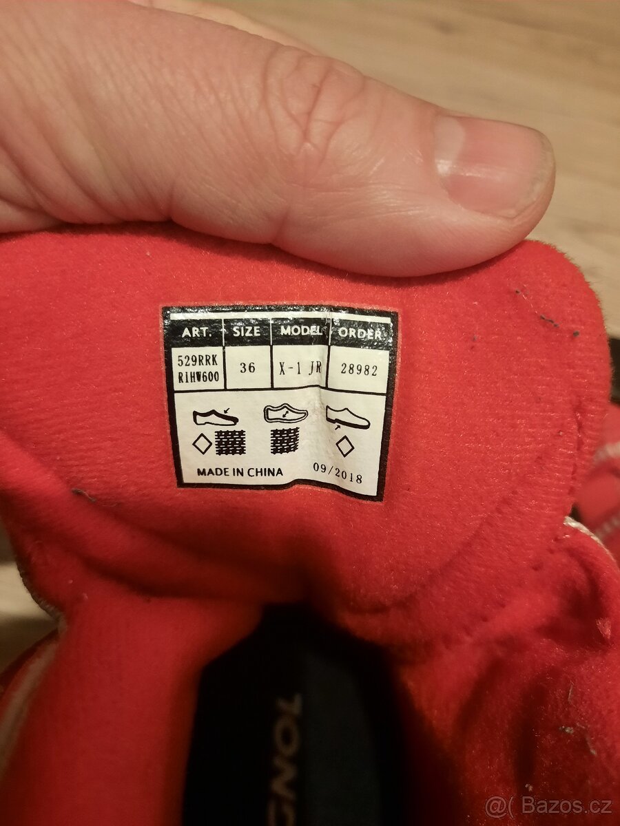 ROSSIGNOL X-1 JUNIOR, běžkařské boty pro děti - 3