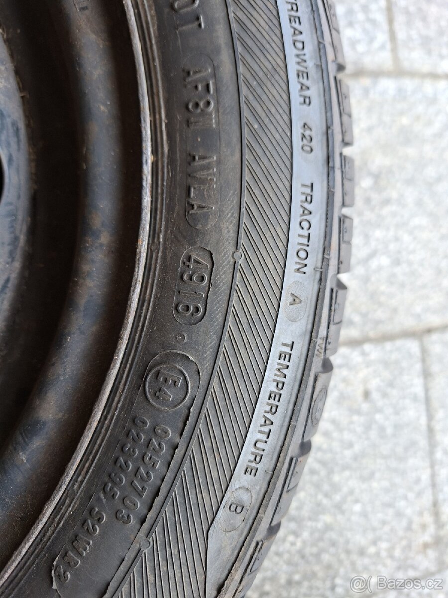 2x letni pneu s disky 165/60 R14 - 3
